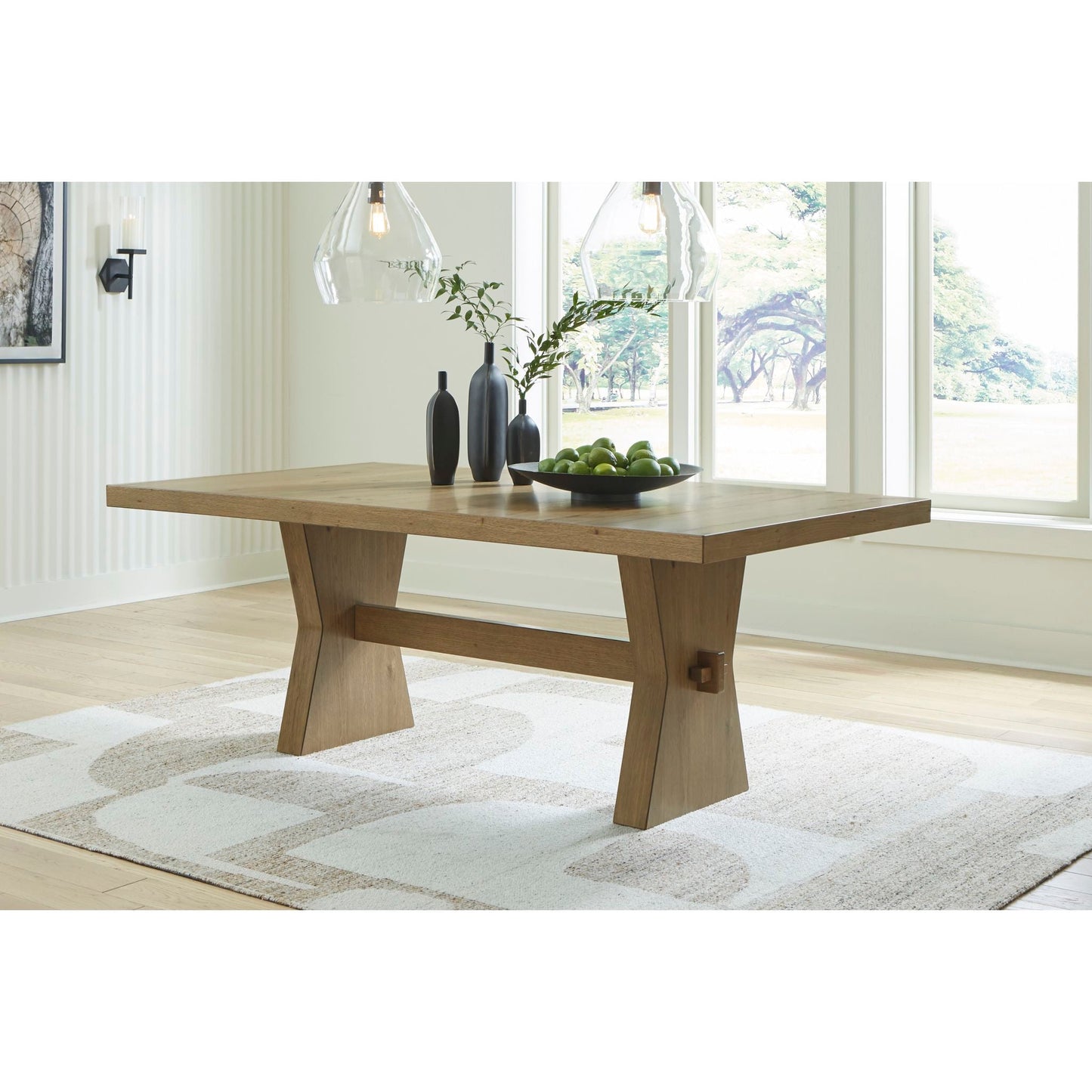 Galliden Dining Table - Light Brown - (D841-45)