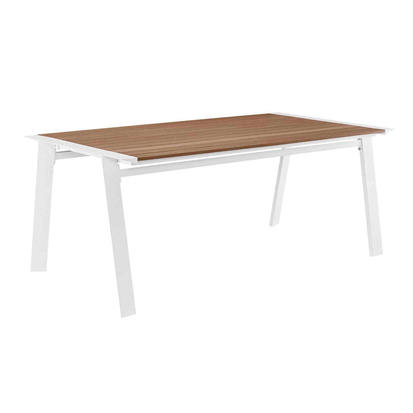 Roanoke 73 Outdoor Patio Aluminum Dining Table