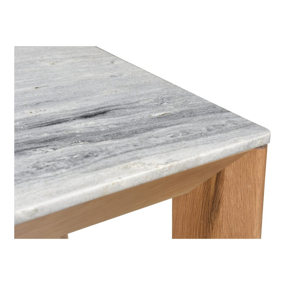 Angie Marble Dining Table: 80x38