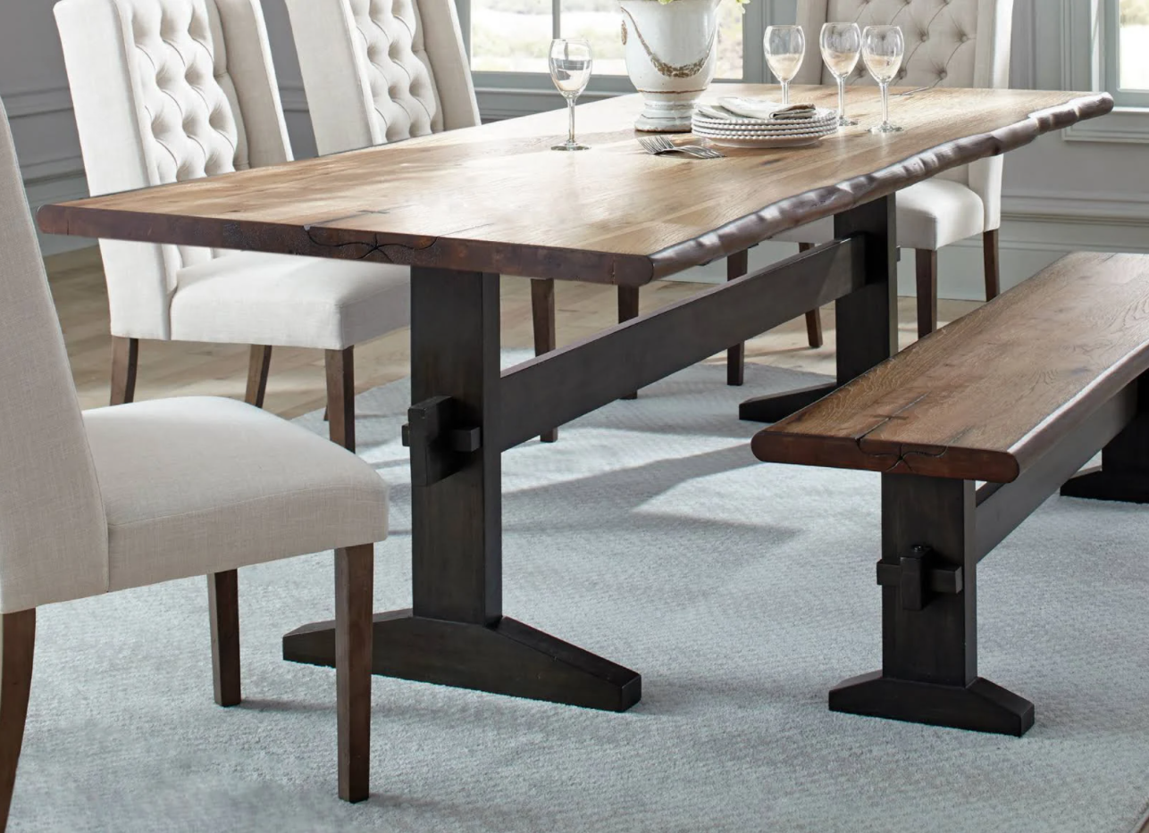 Burnham Live Edge Dining Table