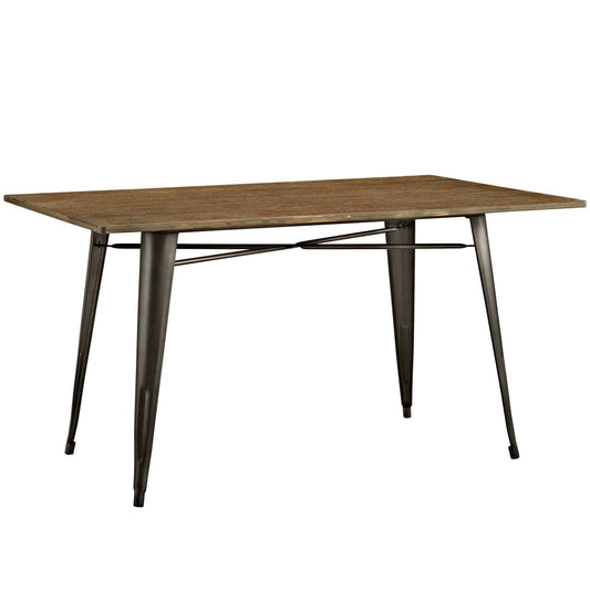 Alacrity 59 Rectangle Wood Dining Table