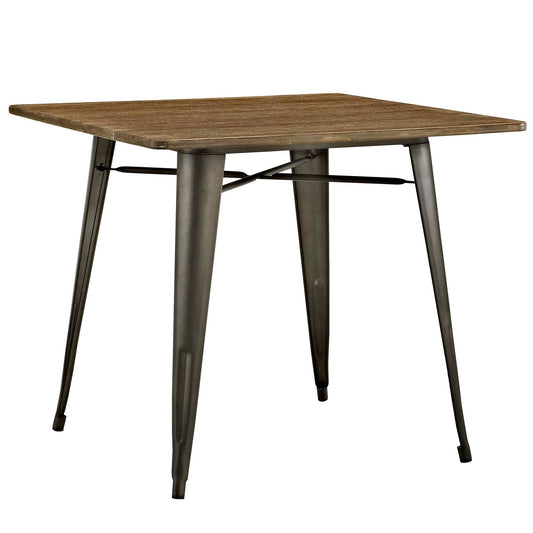 Alacrity 36 Square Wood Dining Table