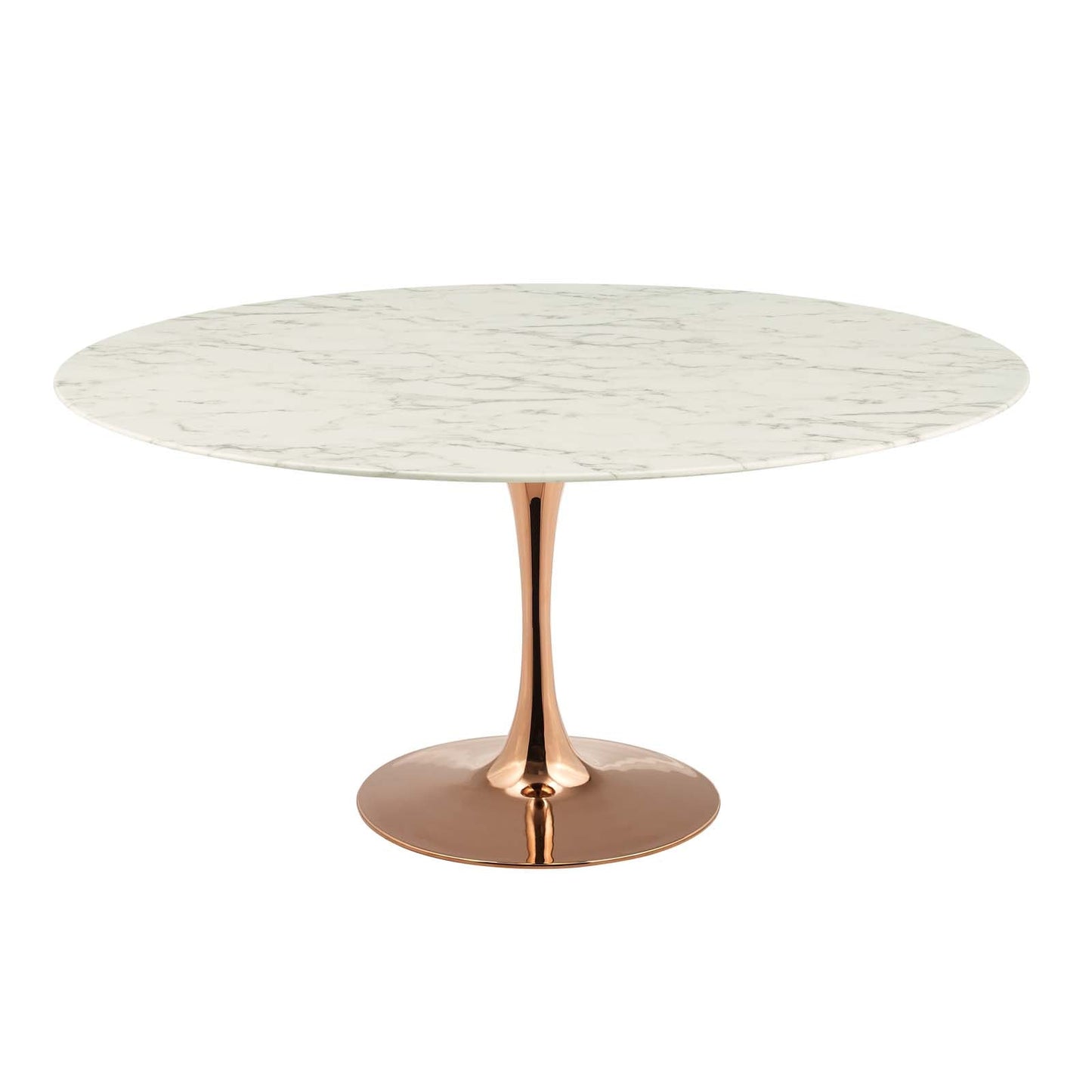 Lippa 60 Round Artificial Marble Dining Table